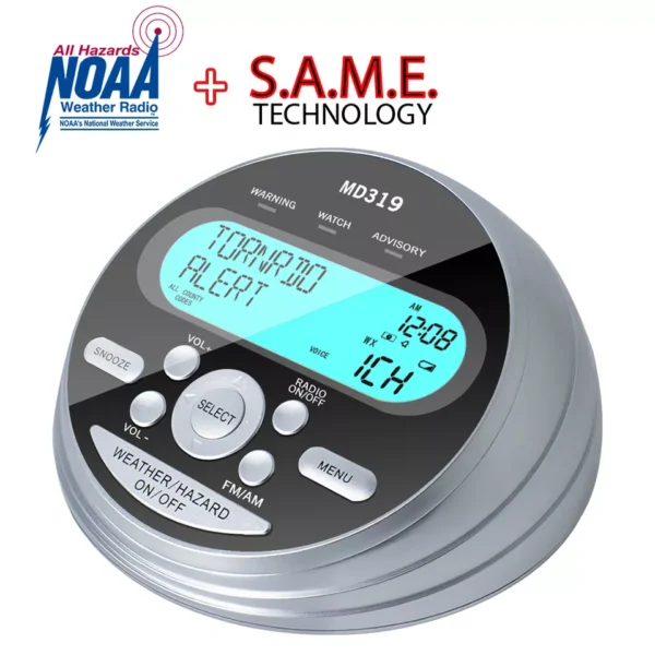 NOAA Emergency Weather Alert Radio mit S.A.M.E. Localized Programming