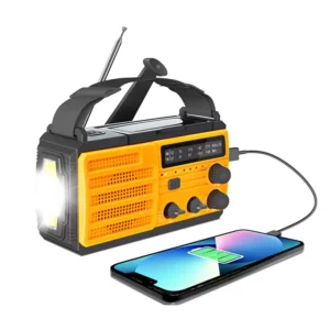 Notfall Radio Solar Camping Light Wetter Radio mit wiederauf ladbarer Taschenlampe