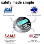 NOAA Emergency Weather Alert Radio mit S.A.M.E. Localized Programming – Bild 4