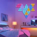 RGBIC-Traumfarbe Smart DIY Dreiecks-LED Wandleuchte - Moderne Innenbeleuchtung, 9er Pack mit WiFi-App und Fernbedienung – Bild 5