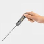 reer Digitales Flaschenthermometer FoodTemp, misst zuverlässig die Temperatur von Fläschchen, grau – Bild 4