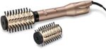 BaByliss Big Hair Dual Rotierende Warmluftbürste, mit Ionen Technologie, 2 Aufsätze, Champagner, 33.2 x 6 x 6 cm, AS952E – Bild 2
