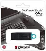Kingston DataTraveler Exodia USB Stick 3.2 Gen 1, mit Schutzkappe und Schlüsselring in mehreren Farben – Bild 6