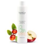 Jean & Len Conditioner Pflege Jojoba & Apfel, pflegt lange und brüchige Haarspitzen, entwirrt Knoten und sorgt für bessere Kämmbarkeit, Spülung mit Apfel Duft, ohne Parabene & Silikone, vegan, 300 ml