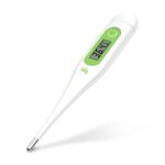 Femometer Digitales Fieberthermometer, Genaue Und Schnelle Ablesungen, Wasserdichte Sonde, Rektal, Oral, Achselthermometer Fieber thermometer für Baby Kinder Erwachsene – Bild 8