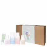 boep Geschenkset, Baby probiert boep, Erstausstattung mit Badeöl, Mandelöl, Babyshampoo, Babylotion und Lippenbalsam, Zertifizierte Naturkosmetik, Babyerstausstattung
