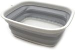 SAMMART Collapsible Tub - Foldable Dish Tub - Portable Washing Basin - Space Saving Plastic Washtub – Bild 4