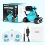 ALLCELE Roboter Kinder Spielzeug, Wiederaufladbares Ferngesteuertes Roboter Spielzeug mit LED-Augen Musik und Interessanten Geräuschen für ab 3 4 5 6 7 8 Jahre Jungen und Mädchen Geschenk – Bild 6