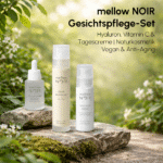mellow NOIR Gesichtspflege-Set – Hyaluron, Vitamin C & Tagescreme | Naturkosmetik | Vegan & Anti-Aging – Bild 6