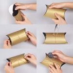 CENXINY Adventskalender zum Befüllen 24 Stück,Weihnachtskalender Geschenkpäckchen DIY Addentskalender zum Selbstbefüllen Adventskalender Selber Befüllen 24 STK Schachteln Golden und Silber – Bild 5