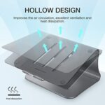 Bestand Aluminiumständer für Laptop und MacBook Desktop für Apple MacBook und alle Laptops – Bild 5