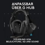 Logitech Gaming-Headset mit LIGHTSYNC RGB, 7.1 Surround Sound, DTS HeadphoneX 2.0, 50mm Treiber, PC/Xbox One/PS4/Nintendo Switch – Bild 5