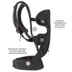 Fillikid - Ergonomische Babytrage/Kindertrage 4in1 - Bauchtrage, Rückentrage, variable Blickrichtung/mitwachsend, verstellbar - für Babys & Kleinkinder – Bild 4
