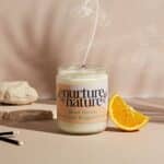 Verwöhn Geschenkset für Frauen von Nurture by Nature, RELAX & CALM, Natürliche Entspannung, Essentielle Öle, Lavender, Badesalze, Aromatherapie, Seife, Badebomben, Kerzen, Das Feel Good Geschenk – Bild 8