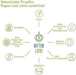 BitterLiebe® Bitterstoffe Tropfen 50ml mit praktischem Pipettenverschluss I Bittertropfen aus Die Höhle der Löwen I Hildegard von Bingen, Bitterkräuter – Bild 7