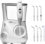 Waterpik Ultra Professional Waterflosser feststehende Munddusche mit 7 Aufsätzen, Druckbereich von 0,7-7 Bar regulierbar über 10 Druckeinstellungen, integrierter Timer – Bild 3