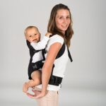 Fillikid - Ergonomische Babytrage/Kindertrage 4in1 - Bauchtrage, Rückentrage, variable Blickrichtung/mitwachsend, verstellbar - für Babys & Kleinkinder – Bild 8