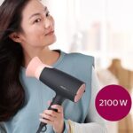 Philips Series 3000 Haartrockner mit ThermoProtect Aufsatz, Ionisierungsfunktion, 6 Hitze und Geschwindigkeitsstufen – Bild 4