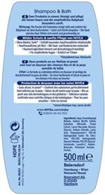 NIVEA BABY Kopf bis Fuss Shampoo & Bad (500 ml), mildes Babyshampoo & Duschgel mit beruhigender Kamille, sanftes Duschbad für Haut und Haare mit Augenschutz – Bild 2