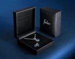 Herz Halskette Damen Silber 925 inkl. Ohrringe im Schmucketui, Das Perfekte Geschenk zu jedem Anlass, Herzkette Damen 925, Silberkette Halsschmuck für Frauen – Bild 5