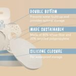 Foamie Seifenbox Reise, 100% wasserdichte Seifendose Reise, Seifendose nachhaltig & wiederverwendbar, Festes Shampoo Aufbewahrung für alle gängigen Grössen Fester Seifen – Bild 3