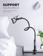 Lamicall Handy Halter für Bett, Schwanenhals Handy Halterung, Flexible Lang Arm Handy Ständer für iPhone 14 Pro Max Plus, SE, 13 12 Pro Max Mini, 11, XS, X 8 7 6, Samsung S10 S9, 4-7 Zoll Smartphone – Bild 4