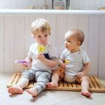 ANGELBLISS Beissring für Babys Kühlend,Kleinkinder Beissring für Zum Zahnen,Natürlicher Kühlbeissring ,Von der FDA Zugelassene Beissring Spielzeug- 4 Stück – Bild 7