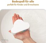 TranquilBeauty Magische Regenbogen- Badebomben für Kinder | | Badebomben Kinder mit 3 Bunten Badezusätzen | Bio, Natürlich, Vegan, Nicht Irritierend, Tierversuchsfrei mit Kokosnussduft – Bild 3