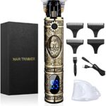 Haarschneidemaschine, Haarschneider Professionelles Trimmer Herren Bartschneider Langhaarschneider Haarschneidemaschine Profi Friseur Wiederaufladbarer Der Konturen Haartrimmer Mit Führungskämmen