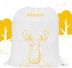 skiddoü Kinderrucksack Vani mit Brustgurt, Rucksack Kindergarten, Elch Rucksäck, Kinderrucksack ab 1 Jahr, Kinderrucksack mädchen und jungen, Kita Rucksack, Rucksack Kinder mit Reissverschluss – Bild 8