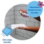 Cheeky Wipes - Babytücher aus Baumwolle, weiss, 25 Stück - 15 x 15 cm – Bild 4