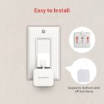 SwitchBot Smart Switch Toggle - Machen Sie Schalter intelligent, App- und Timer-Steuerung, fügen Sie Hub Mini hinzu, um es mit Alexa, Google Home und IFTTT Kompatibel zu Machen – Bild 3