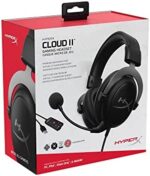 HyperX Cloud II –Gaming Headset für PC, PS5 / PS4. Inklusive virtuellem 7.1 Surround Sound und USB-Audiosteuerungsbox – Bild 12