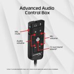 HyperX Cloud II –Gaming Headset für PC, PS5 / PS4. Inklusive virtuellem 7.1 Surround Sound und USB-Audiosteuerungsbox – Bild 5