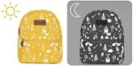 skiddoü Kinderrucksack Vani mit Brustgurt, Rucksack Kindergarten, Elch Rucksäck, Kinderrucksack ab 1 Jahr, Kinderrucksack mädchen und jungen, Kita Rucksack, Rucksack Kinder mit Reissverschluss – Bild 5
