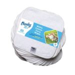 Cheeky Wipes - Babytücher aus Baumwolle, weiss, 25 Stück - 15 x 15 cm