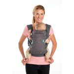 Infantino Flip Advanced 4-in-1 Babytrage – Ergonomische Babytrage mit 4 Tragepositionen – Für Säuglinge und Kleinkinder von 3,6-14,5 kg – Bild 4