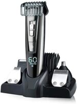 Hatteker Bartschneider Bart Trimmer Haarschneidemaschine Herren Haartrimmer Haarschneider Nasentrimmer Bodygroomer Wasserdichter 5 In 1 – Bild 5