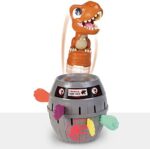 Tomy Pop Up Kinder Action Spiel, Familie & Vorschulkinder Spiel, Jurassic World Spiele, Action Spiel für Kinder 4, 5, 6, 7, 8 Jahre alt Jungen & Mädchen & Erwachsene – Bild 5