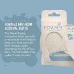 Foamie Seifenbox Reise, 100% wasserdichte Seifendose Reise, Seifendose nachhaltig & wiederverwendbar, Festes Shampoo Aufbewahrung für alle gängigen Grössen Fester Seifen – Bild 4