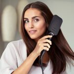 Philips StyleCare Aufheizbare Bürste BHH880/00, Haarstyling-Geräte (Glättbürste, 170 °C, 200 °C, PTC, Schwarz, Pink, Hängender Ring) – Bild 3