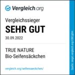 VERGLEICHSSIEGER* Seifensäckchen [4er Set] Dermatologisch Geprüft, TRUE NATURE® Sisal Seifenbeutel mit farbigen Labels zum Unterscheiden, Seifennetz Gross für festes Shampoo, Natur Seifen Säckchen – Bild 2