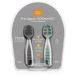NumNum Lernlöffel für Baby, 2er Baby Set, Silikon Löffel, Phase 1 + 2, beste Baby Löffel empfohlen von BLW Experten, Baby Led Weaning) – Bild 5