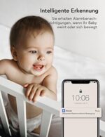 Nooie Babyphone mit Kamera & App – 2K WLAN Monitor, Nachtsicht, Geräuscherkennung, Alexa-kompatibel – Bild 3