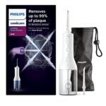Philips Sonicare kabelloser Power Flosser 3000 Munddusche; Wasser-Flosser für Zähne, Zahnfleisch und Zahnpflege