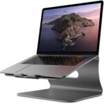 Bestand Aluminiumständer für Laptop und MacBook Desktop für Apple MacBook und alle Laptops