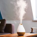 Promed AL- WS Aroma Diffusor, Ultraschall Luftbefeuchter Humidifier, Raumbefeuchter, elektrische Duftlampe Holzdesign mit 7 Farben LED Licht, Aroma Diffuser, Aromatherapie – Bild 4