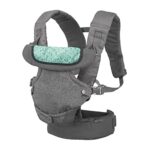 Infantino Flip Advanced 4-in-1 Babytrage – Ergonomische Babytrage mit 4 Tragepositionen – Für Säuglinge und Kleinkinder von 3,6-14,5 kg – Bild 2