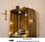 CozyHome Marokkanische LED Lichterkette – 20 Warmweisse Kugeln, Strom & Batterie – Bild 2