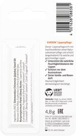 WELEDA Bio Everon Lippenpflege, Naturkosmetik Lippenstift aus Sheabutter und Rosenwachs zur Pflege und Schutz trockener Lippen, mit natürlichem UV Schutz – Bild 3